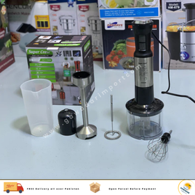 Super Crest Hand Blender and Chopper 5 in 1
